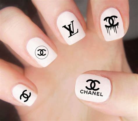 Stickers Ongle Chanel 